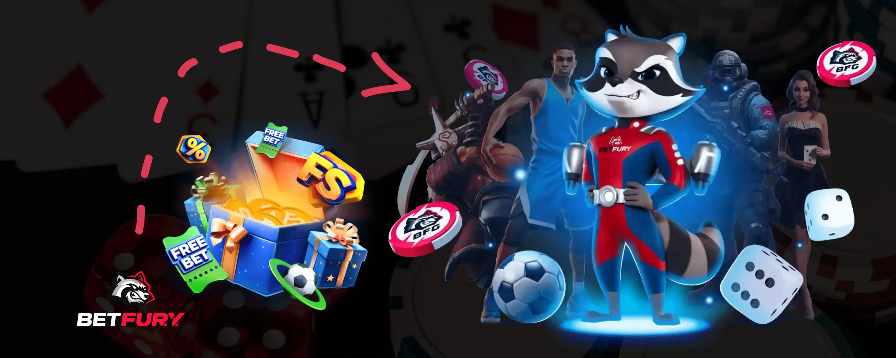 BetFury bonus banner